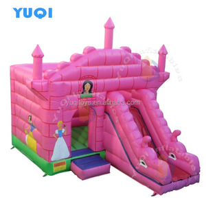 Giá rẻ Lâu Đài Bouncy Hồng <span class=keywords><strong>Bouncer</strong></span> <span class=keywords><strong>Inflatable</strong></span> <span class=keywords><strong>Inflatable</strong></span> Jumping Castle Với Slide Cho Trẻ Em - Product Image 5