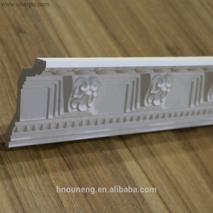 HN-8044 thiết kế hiện đại Polyurethane Trần góc cornice đúc phong cách <span class=keywords><strong>PU</strong></span> bọt vương miện đúc Vật liệu Polystyrene - Product Image 3