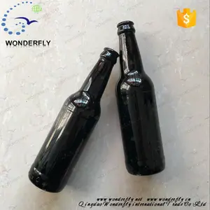 Wholesale China Supplier High Quality 33cl Black Empty Beer Bottles