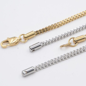 Collana Franco in <span class=keywords><strong>Oro</strong></span> per Signore, Design di Collane con Catena <span class=keywords><strong>Sottile</strong></span> in <span class=keywords><strong>Oro</strong></span> - Product Image 3