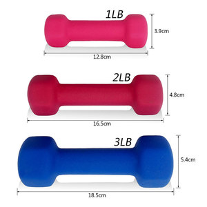 <span class=keywords><strong>Manubri</strong></span> <span class=keywords><strong>in</strong></span> Ghisa Rivestiti <span class=keywords><strong>in</strong></span> <span class=keywords><strong>Vinile</strong></span> Colorato per Palestra, Mini <span class=keywords><strong>Manubri</strong></span> <span class=keywords><strong>in</strong></span> Neoprene per Donne e Uomini - Product Image 6