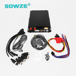 Camión rígido y remolque de enganche MDVR 4CH HDD 3G GPS WiFi DVR coche 3G Disco Duro MDVR - Product Image 5