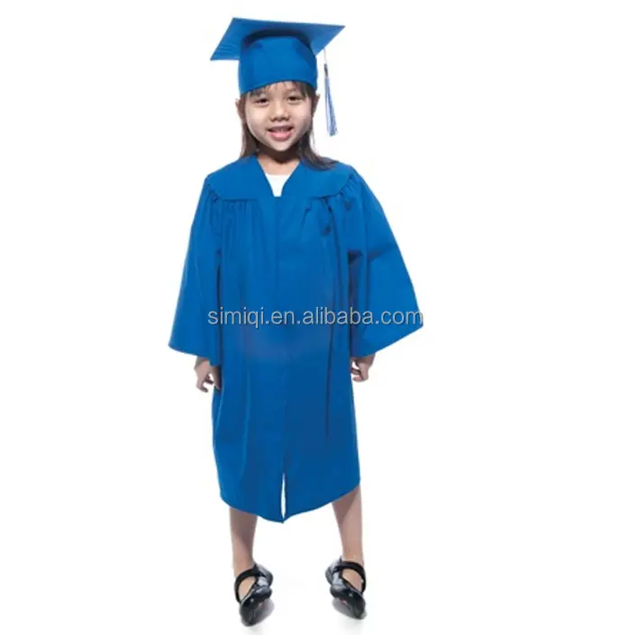 Hot Sell Preschool kindergarten children Graduation Gown and cap Graduation Stole/sashes for diploma