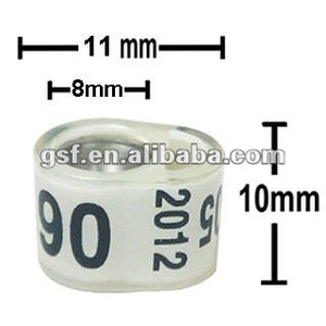 Op maat gemaakte aluminium ringen met kunststof ringen voor Belgische postduiven te koop - Product Image 3