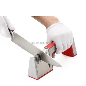 Venta caliente profesional 4 en 1 afilador de tijera para cuchillos afilado de bordes malvados para cuchillos rectos y dentados - Product Image 2