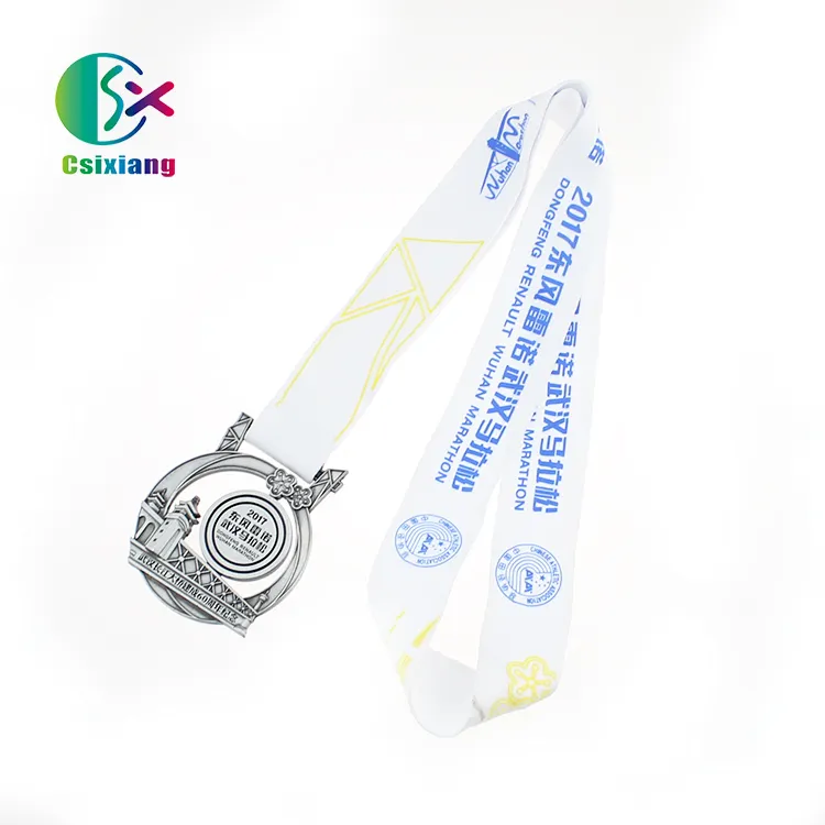 Factory Direct Sale High Quality Custom Satin Ribbon Awards Sport Medal Lanyards For Medal