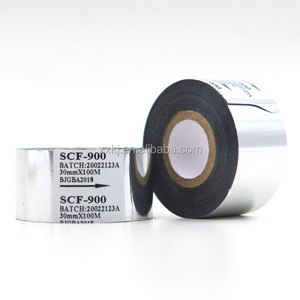 SCF-900 25Mm * 100M Fineray Nhãn Hiệu Dập Nóng <span class=keywords><strong>Ribbon</strong></span> Băng Nóng Lá Jumbo CuộN Hết Hạn Tem Lá - Product Image 4