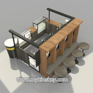 Conception de kiosque à café personnalisé <span class=keywords><strong>Sartre</strong></span> Mall 4*3m à vendre - Product Image 5