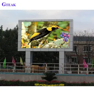 Panneau d'affichage vidéo hd led, grand écran géant, pour la publicité extérieure, avec fonction étanche, livraison gratuite en chine