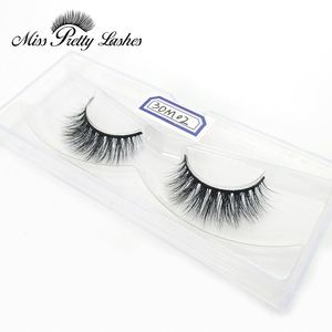 Nouveaux Styles 3D Réel Vison Cils Longue Boucle Pense À La Main Cils - Product Image 4