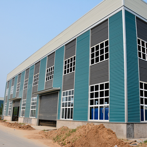 Steel Structure Warehouse Building with Concrete <strong>Slab</strong> and Brick Wall in Lebanon - Product Image 5