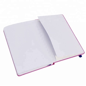 LADON Bespoke Khuyến Mại Bìa Cứng PU Da Máy Tính Xách Tay Giấy Với Mù Debossed Logo Và Đàn Hồi Đóng Cửa Ban Nhạc - Product Image 6