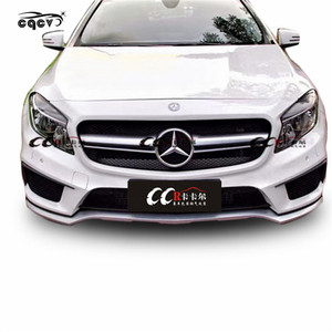 Kit carrosserie de style AMG GLA63 en matériau PP, ajustement parfait pour <span class=keywords><strong>Mercedes</strong></span> Benz <span class=keywords><strong>GLA</strong></span>-CLASS, pare-chocs avant, pare-chocs arrière - Product Image 3