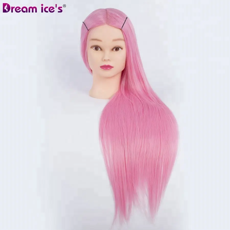 夢。ICE'S HAIRホットセールフェネールマネキンマニキントレーニングヘッドは、編組ヘアカットとカーリング練習トレーニングに使用されます