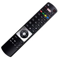 Télécommande universelle pour téléviseur RC5118 noire, code fixe, infrarouge, 2 piles AAA pour téléviseur intelligent LED/LCD 3D Hitachi, Netflix, YouTube