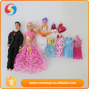 Bellissima Bambola Danzante da 11,5 Pollici con <span class=keywords><strong>Principessa</strong></span>, Principe e Molti Vestiti per Bambini - Product Image 3