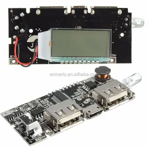 Dual USB 5 V 1A 2.1A Mobiele Power Bank 18650 Acculader PCB Power Module Accessoires Voor Telefoon DIY LED LCD Module Board