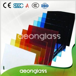 CE and ISO9001 price for <span class=keywords><strong>the</strong></span> building's colored glass Gray - Product Image 3