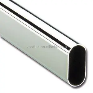 stainless oval exhaust tubing