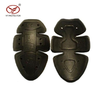 YF Protector Mousse Souple Armure Niveau 1/2 Genou Protecteur L'impact Protecteur De Moto Genouillère