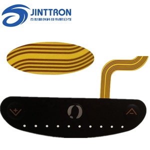 Side tỏa sáng RGB LED màng bàn phím bảng chuyển đổi lá, Bàn phím linh hoạt với FPC, nút dập nổi và chết cắt lỗ - Product Image 6