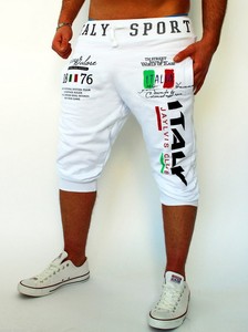 Onen caliente venta de algodón cortos deportivos pantalones baratos pantalones deportivos pantalones de los hombres basculador - Product Image 5