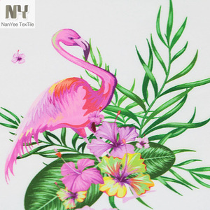 Текстиль Nanyee, оптовая продажа, дизайн фламинго, ткань с принтом птиц - Product Image 1