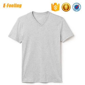 Diseño Para <span class=keywords><strong>Hombre</strong></span> Blanco de Algodón Con Cuello En V de la Aptitud <span class=keywords><strong>Camiseta</strong></span> Del Verano Al Por Mayor - Product Image 1