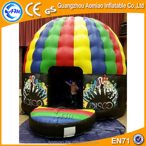 0.55mm PVC Material y Tipo <span class=keywords><strong>Castillo</strong></span> inflable barato disco cúpula, disco <span class=keywords><strong>de</strong></span> la cúpula inflable gorila - Product Image 1