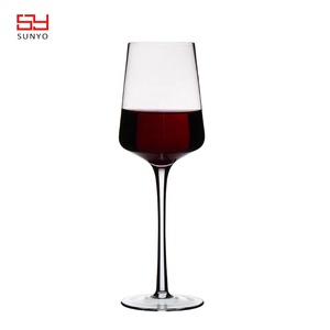 SUNYO Hand Blown Lead Free Crystal Glass <strong>Wine</strong> <strong>Decanter</strong> <strong>Set</strong> 4 <strong>Wine</strong> Glasses 500-1000ml Capacity Durable Classic Style Party Use - Product Image 6