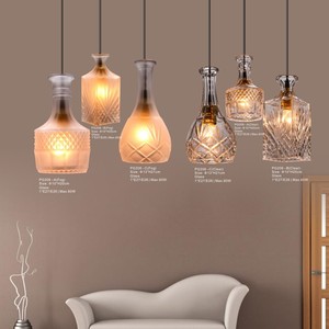 Colgante <span class=keywords><strong>de</strong></span> cristal <span class=keywords><strong>de</strong></span> bolas luces colgantes / candelabro Loft Vintage colgante lámpara <span class=keywords><strong>de</strong></span> iluminación <span class=keywords><strong>de</strong></span> copas - Product Image 2