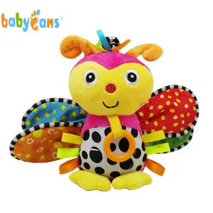 0-3 婴儿音乐毛绒玩具填充动物库恩音乐玩具为孩子