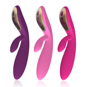 Y.Love Wasserdichtes wiederauf lad bares Sexspielzeug für Erwachsene für Frauen G-Punkt-Kaninchen-Dildo <span class=keywords><strong>vibrator</strong></span> aus Silikon und ABS-Material - Product Image 5