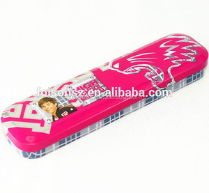 Boîte à stylos en métal personnalisée divers types de porte-crayons pour enfants pour étudiants - Product Image 3