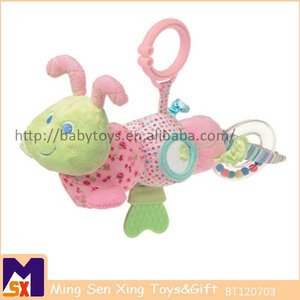 Cutsie caterpillar musicales bebé de <span class=keywords><strong>peluche</strong></span> de juguete de actividad para silla de paseo, cuna - Product Image 1