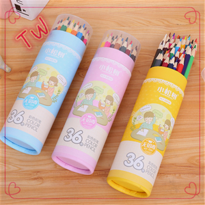 Produk Alat Tulis Pensil Warna Tunggal Karton Kartun Jumlah Besar 36 Warna Menawarkan Pensil Gambar Anak-anak