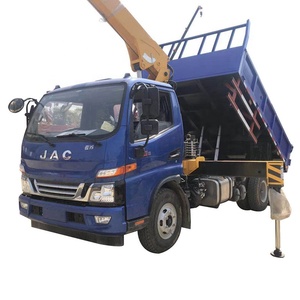 סין oem מפעל clw 4 x2 JA-C <span class=keywords><strong>3</strong></span>-5t לטעינה חול נייד טיפר דיפר משאית מרוכוב מיני מטען טנדר מנוף לבנים למכירה - Product Image 1