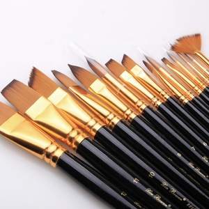 Lot de 15 pinceaux d'<span class=keywords><strong>artiste</strong></span> à long manche <span class=keywords><strong>pour</strong></span> <span class=keywords><strong>peintre</strong></span>, aquarelle, art, art professionnel, nouveau - Product Image 2