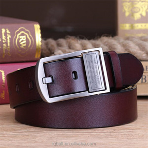 Cinturón de cuero de vaca Hebilla de aleación Cinturones de <span class=keywords><strong>hombre</strong></span> para <span class=keywords><strong>hombre</strong></span> <span class=keywords><strong>Moda</strong></span> Nuevo diseño Cinturones masculinos Fábrica de alta calidad - Product Image 2