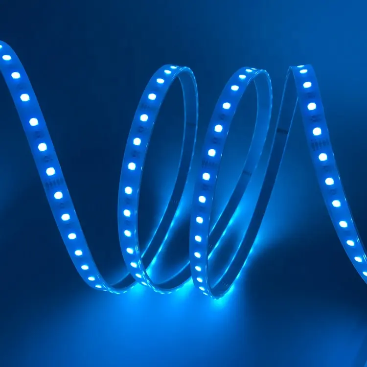 Ledstrip tira de luz linear 24v 3014, rgbww royal azul de luz vermelha profunda 5050 flexível 120led/m