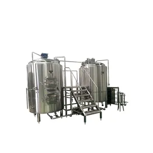 Cách nhiệt Mash tun bia Brew Ấm đun nước 1000L 2/3/4 tàu brewhouse