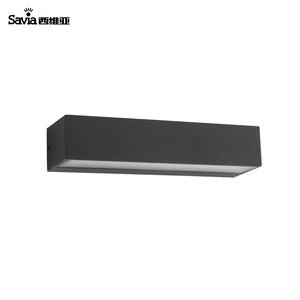 Savia Wandlamp IP65 Waterdichte 16W 3000K Aluminium Vierkante Outdoor Led Gazon/Binnenplaats/Deuropeningen/Gangen /tuin Wandlamp
