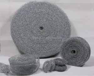 galvanized wire mesh roll for metal scourer