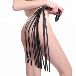جودة عالية 80 عبودية طويلة جلد SM الكبار صنم BDSM الجنس اللعب الردف والجلد - Product Image 2