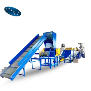 Plastic pet bottle recycling machine/plastic recycling plant/pet bottle washing line