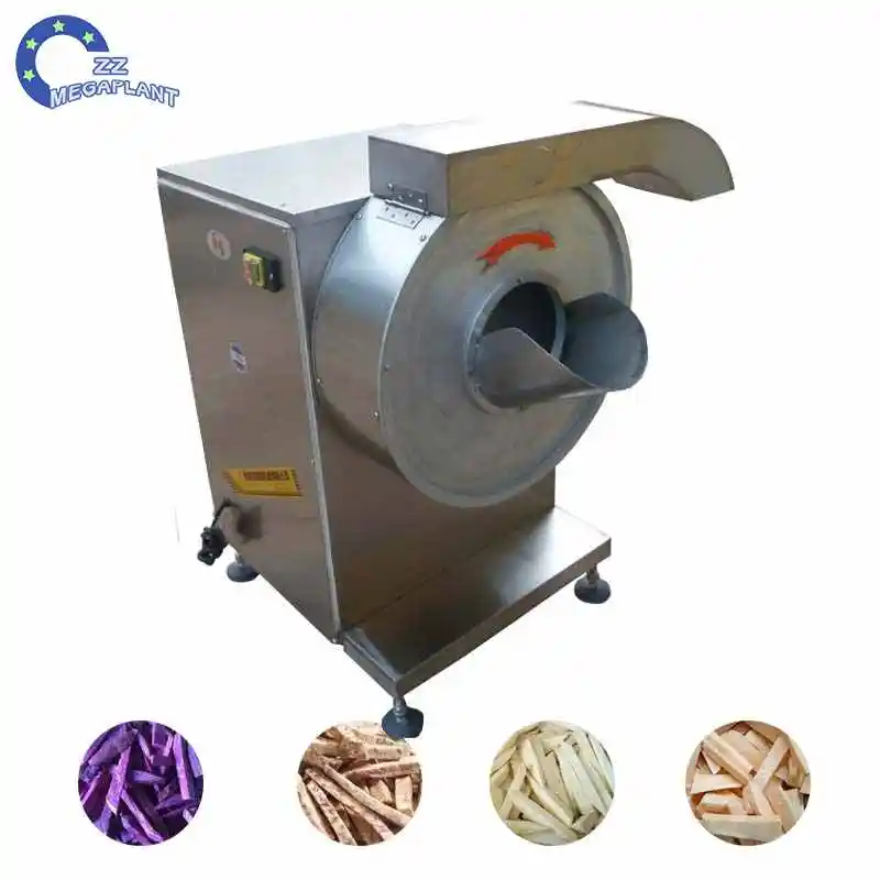खाद्य प्रसंस्करण उत्पादन छोटे आलू के चिप्स बनाने की मशीन आलू स्ट्रिंग कटर