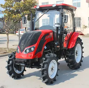 Qln Farmtrac Farm 55hp Gebruik Kleine Tractor,4*4 504 Tractor Voor Landbouw