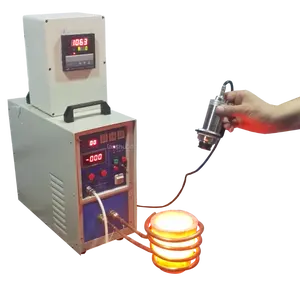 Newest 16KW high frequency induction heating small smelting furnace