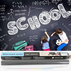 PVC Tự Dính Blackboard Sticker Trường Bảng Đen Thân Thiện Với Môi Bảng Đen Peel & Stick Tường Sticker