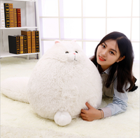 Gros chats en peluche réaliste personnalisé kawaii sommeil étreignant simulation en peluche chat peluche câlin réaliste chat minou en peluche jouet